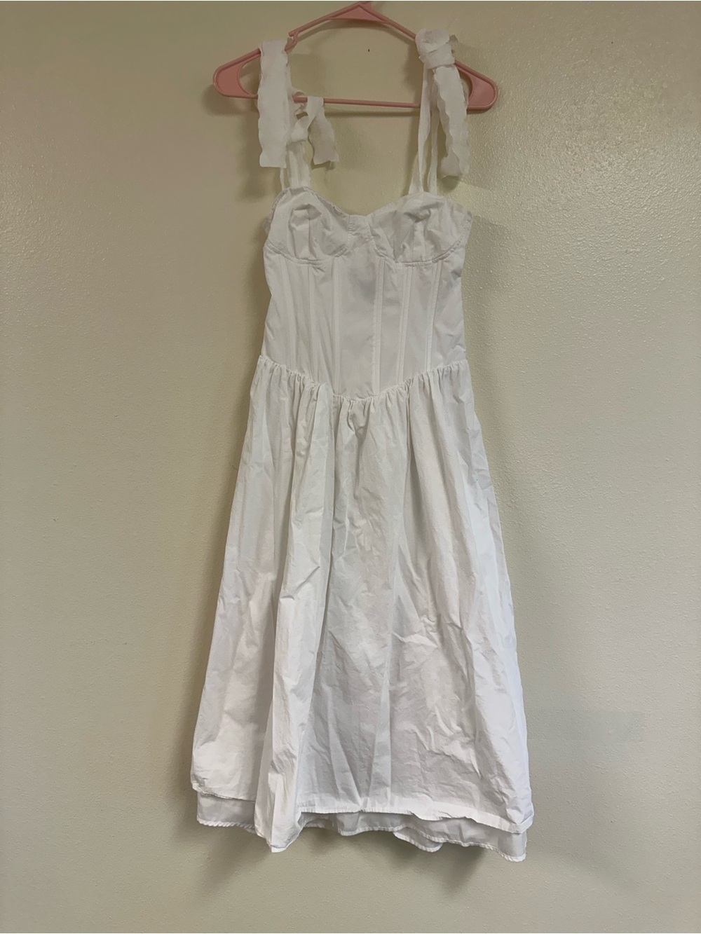 Forever 21 Corset Style Bodice Romantic Dress